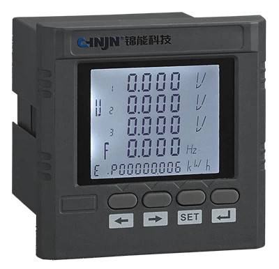 Multi-funkčný 3-fázový monitor energie